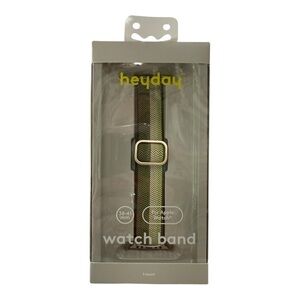 Heyday Sage Olive Fabric Apple Watch Band 38–41mm